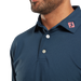 FootJoy Stretch Pique Solid Golf Shirt - Dark Denim