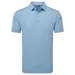 FootJoy Stretch Pique Solid Golf Shirt - Blue Jay