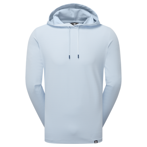 FootJoy Ottoman Jacquard Golf Hoodie - Skyway