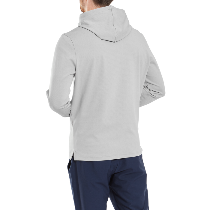 FootJoy Ottoman Jacquard Men's Golf Hoodie - Grey