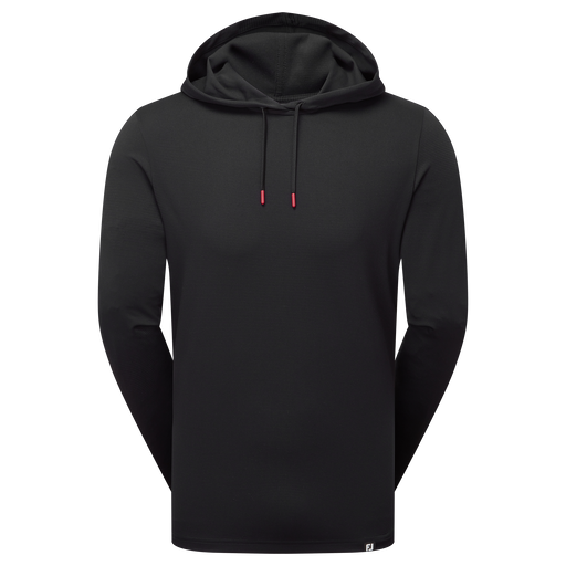 FootJoy Ottoman Jacquard Men's Golf Hoodie - Black