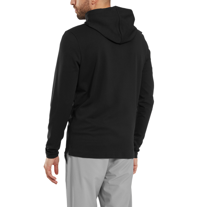 FootJoy Ottoman Jacquard Men's Golf Hoodie - Black