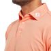 FootJoy Stretch Pique Solid Golf Shirt - Papaya