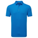 FootJoy Painted Floral Lisle Golf Polo Shirt - Cobalt