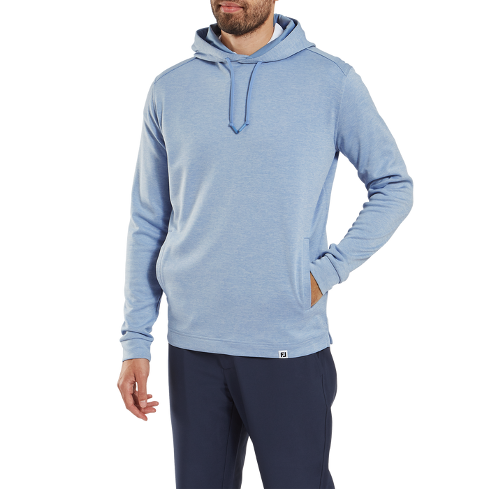 FootJoy Lightweight Golf Hoodie - Heather Blue Jay