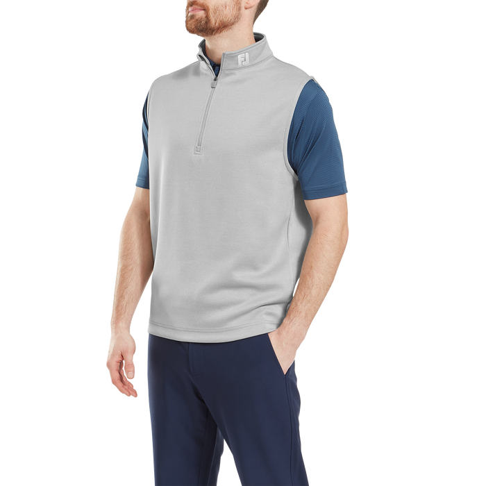 FootJoy Half Zip Golf Vest - Grey