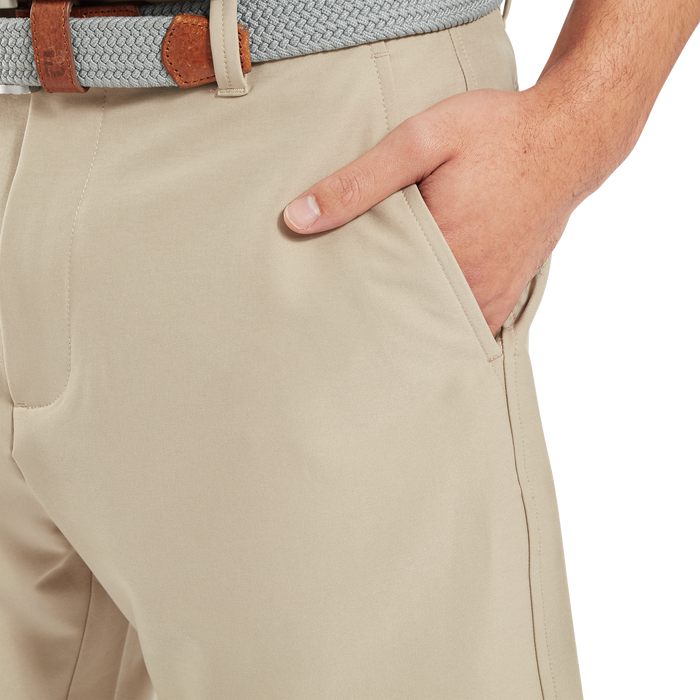 FootJoy Performance Tapered Fit Men's Golf Shorts - Khaki