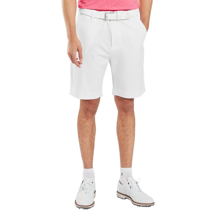 FootJoy Performance Tapered Fit Men's Golf Shorts - White