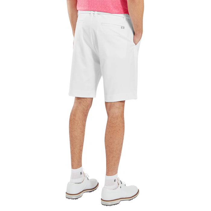 FootJoy Performance Tapered Fit Men's Golf Shorts - White