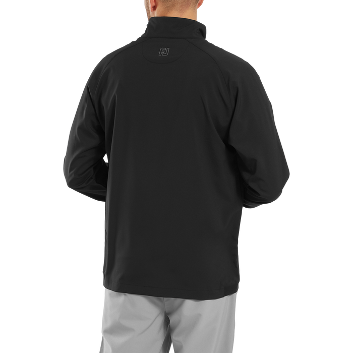 FootJoy Full Zip Zephyr Golf Wind Shirt - Black