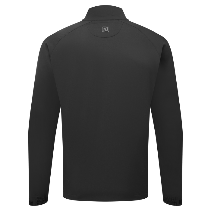 FootJoy Full Zip Zephyr Golf Wind Shirt - Black