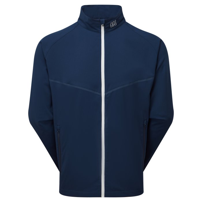 FootJoy Full Zip Zephyr Golf Wind Shirt - Navy