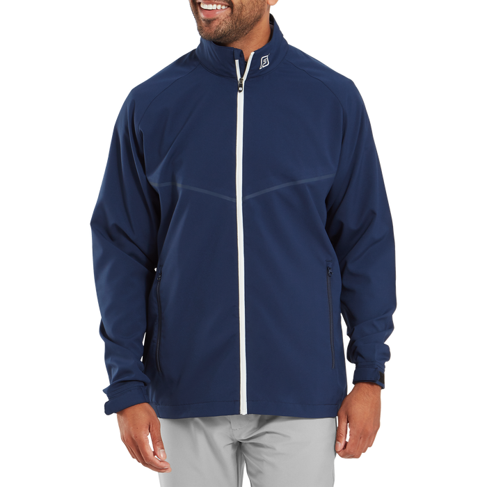 FootJoy Full Zip Zephyr Golf Wind Shirt - Navy