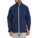 FootJoy Full Zip Zephyr Golf Wind Shirt - Navy