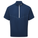 FootJoy Zephyr Short Sleeve Golf Wind Shirt - Navy