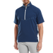 FootJoy Zephyr Short Sleeve Golf Wind Shirt - Navy