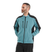 FootJoy ARCUS men's waterproof golf jacket in teal and black, featuring a full-zip front and chest pockets.