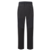 Back view of black FootJoy ARCUS waterproof golf trousers featuring an elasticated waistband and rear pocket detail.