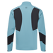 back of the FootJoy HydroLite X Waterproof Golf Jacket in storm with big black panels on the back