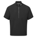 front of black FootJoy Hydrolite X Golf Rain Shirt without its sleeves
