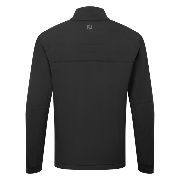 FootJoy ThermoSeries Insulated Men's Jacket in black showing back logo