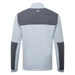 back of the  FootJoy ThermoSeries Insulated Men's Jacketin grey and charcoal