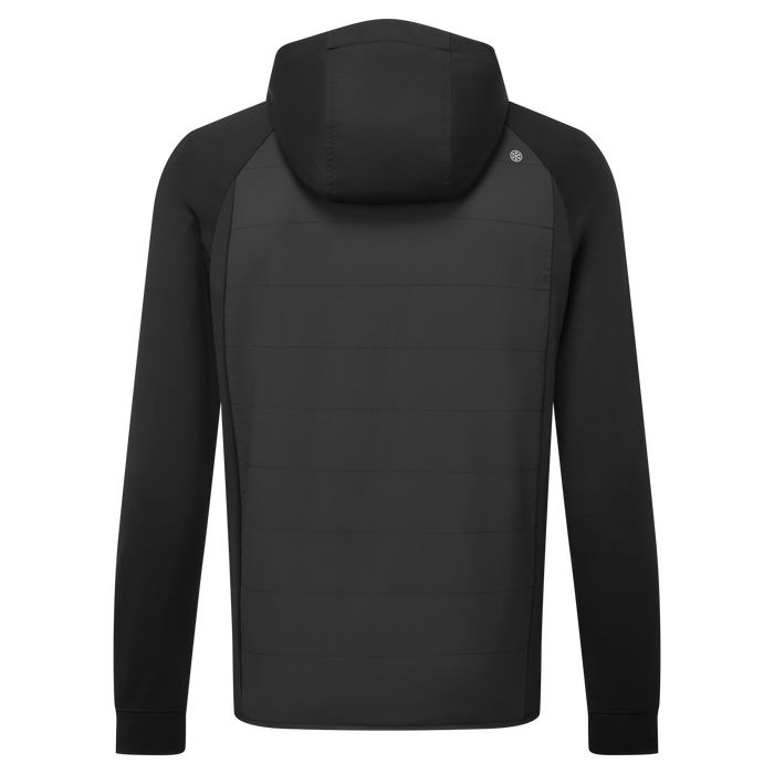 back of the  in bFootJoy ThermoSeries Hybrid Men's Golf Hoodie black