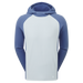 FootJoy ThermoSeries Hybrid Men's Golf Hoodie in light blue and navy from the front