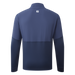 back of the FootJoy ThermoSeries Hybrid Men's Golf Midlayer in navy