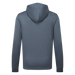 back of a FootJoy ThermoSeries Crossover Golf Hoodie in charcoal grey