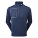 a navy FootJoy ThermoSeries Texture Golf Midlayer with chest pocket