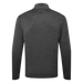 back of the black FootJoy ThermoSeries Space Dye Golf Midlayer