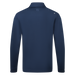 back of the FootJoy ThermoSeries Long Sleeve Men's Golf Polo Shirt in navy