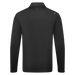 back of the FootJoy ThermoSeries Long Sleeve Men's Golf Polo Shirt in black