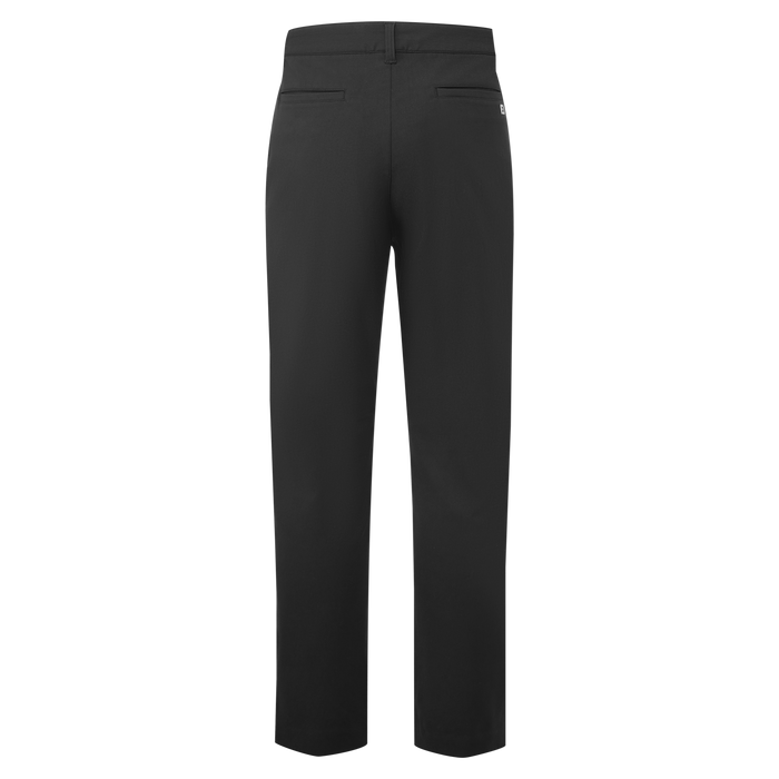 footjoy thermoseries winter trousers in black showing back pockets