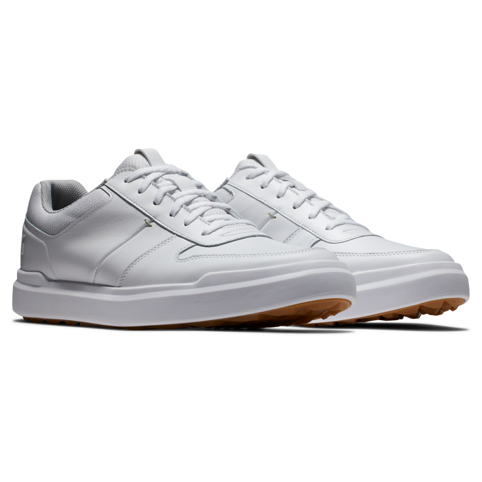 FootJoy Contour Casual Men's Spikeless Golf Shoes - White
