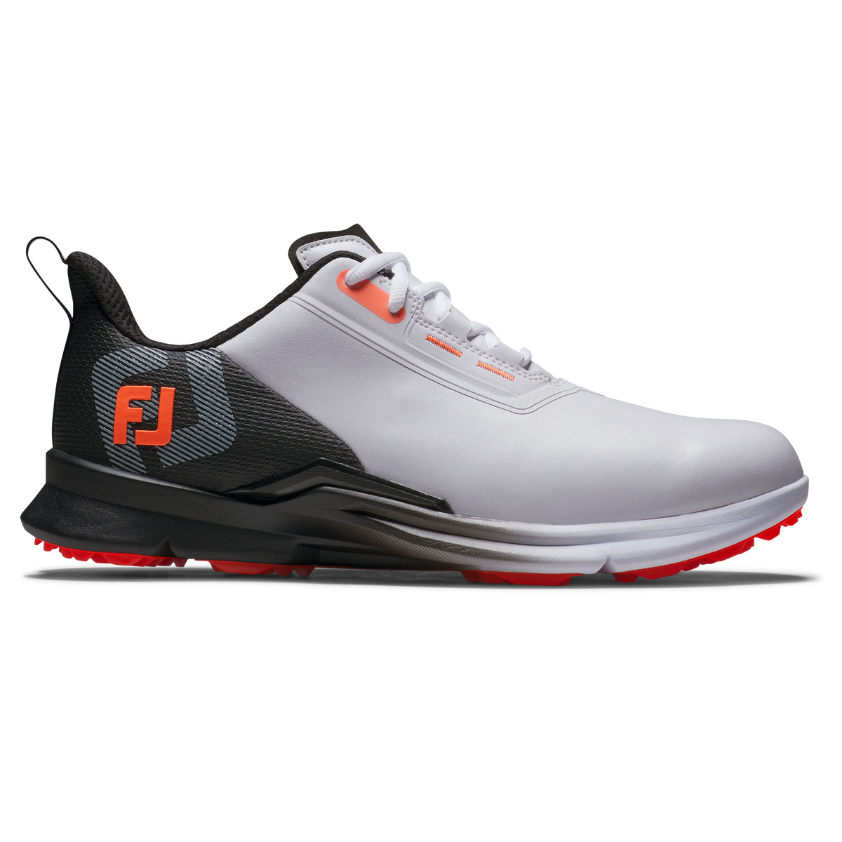 FootJoy ゴルフシューズ メンズ 25cm FootJoy Fuel Spikeless Golf Shoes - White/Black/Coral | Pin High Golf