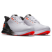 FootJoy Fuel Spikeless Golf Shoes - White/Black/Coral