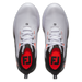 FootJoy Fuel Spikeless Golf Shoes - White/Black/Coral