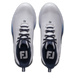 FootJoy Fuel Spikeless Golf Shoes - White/Blue/Navy