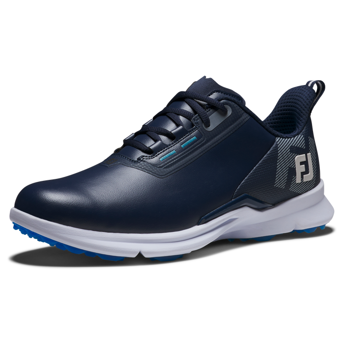 FootJoy Fuel Spikeless Golf Shoes - Navy/White/Blue