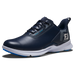 FootJoy Fuel Spikeless Golf Shoes - Navy/White/Blue