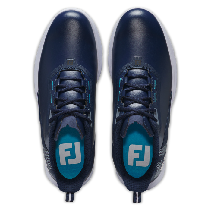 FootJoy Fuel Spikeless Golf Shoes - Navy/White/Blue