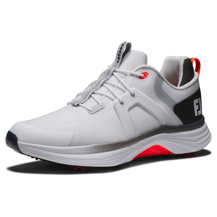 FootJoy HyperFlex Golf Shoes - White/Black/Red