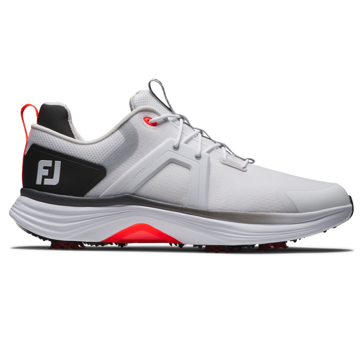 FootJoy HyperFlex Golf Shoes - White/Black/Red