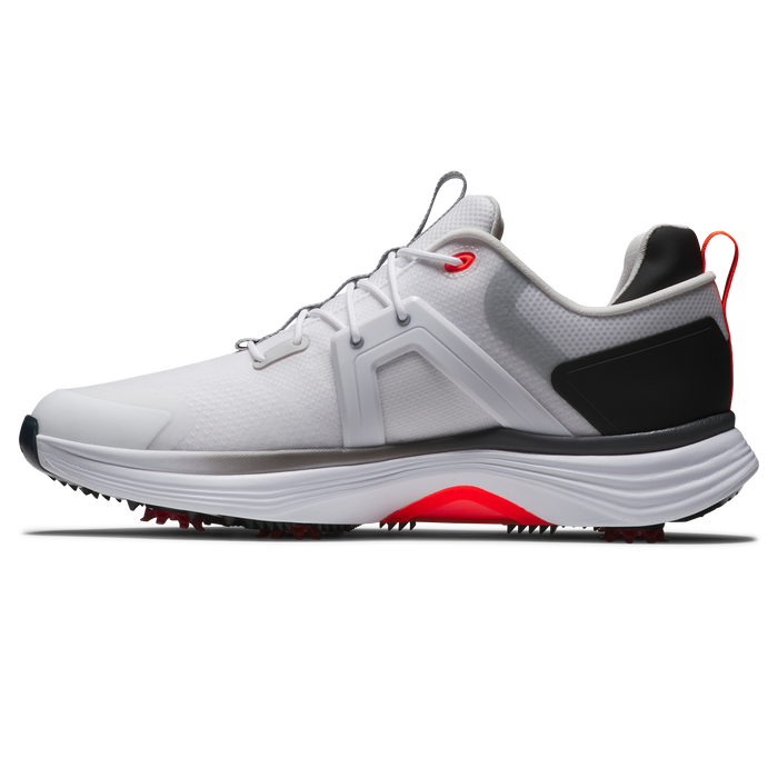 FootJoy HyperFlex Golf Shoes - white black red inside 