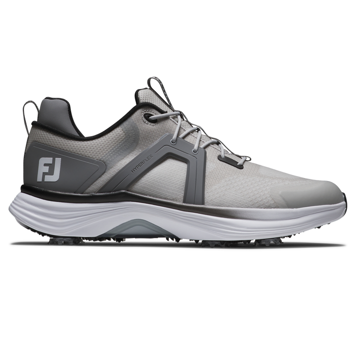 FootJoy HyperFlex Golf Shoes - Grey/White/Charcoal