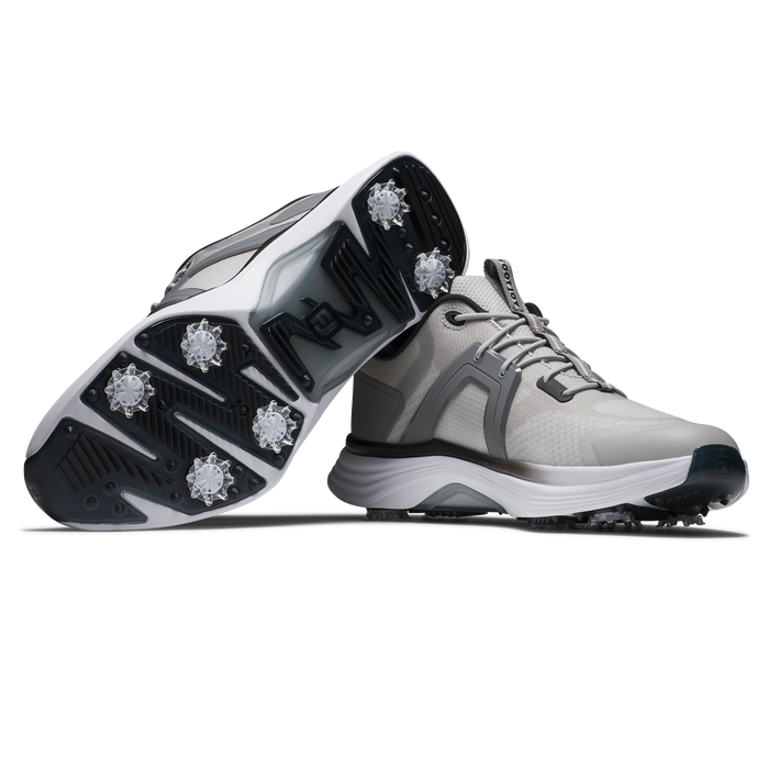 FootJoy HyperFlex Golf Shoes - Grey/White/Charcoal