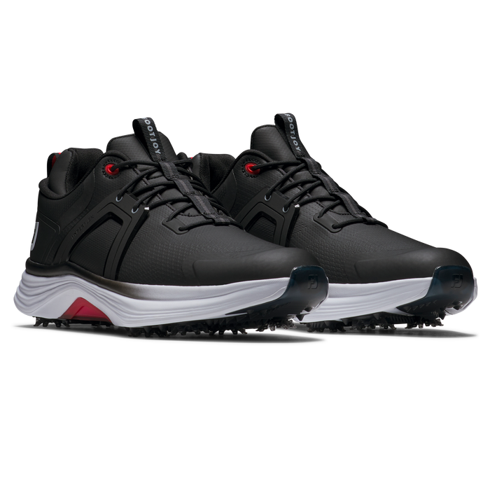 FootJoy HyperFlex Golf Shoes - Black/White/Red