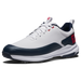 FootJoy Tour Rival Men's Golf Shoes - White/Navy/Red